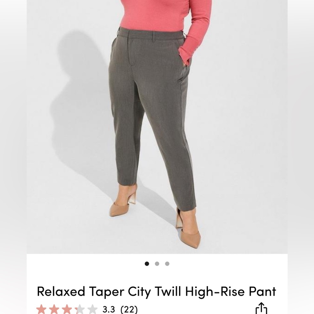 Torrid Taper City Dress Pant